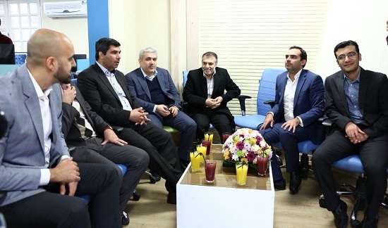 بازدید از شرکت دانش بنیان تپ سی